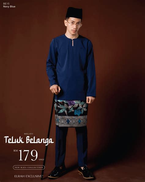 Exclusive Teluk Belanga Baju Melayu